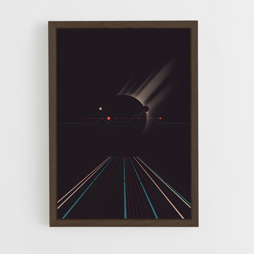 ap-minimalist space-7 cadre Bois foncé