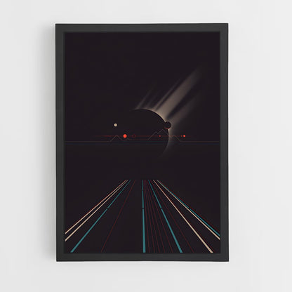 ap-minimalist space-7 cadre Noir