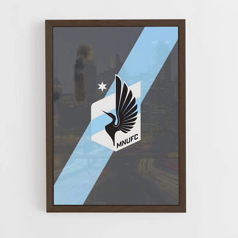 ap-minnesota united fc-4 cadre Bois foncé