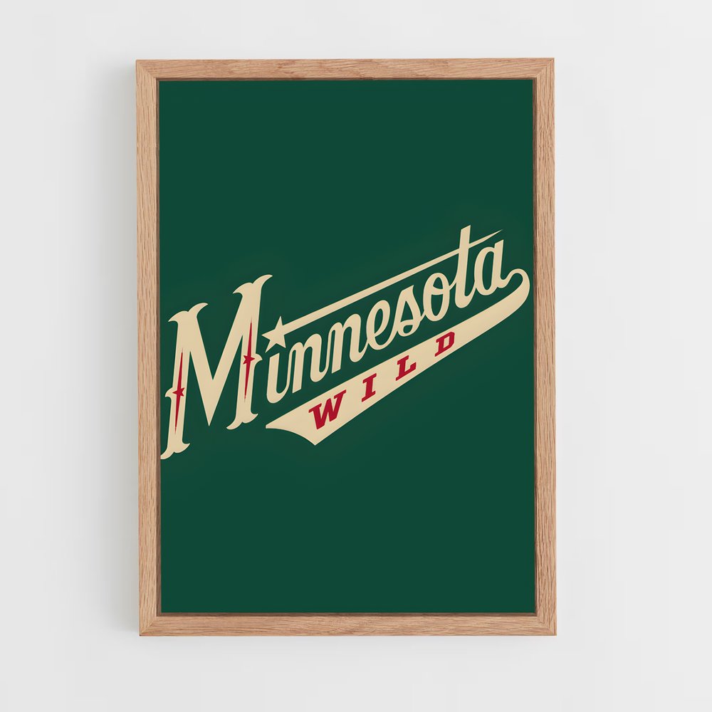 ap-minnesota wild-2 cadre Bois clair