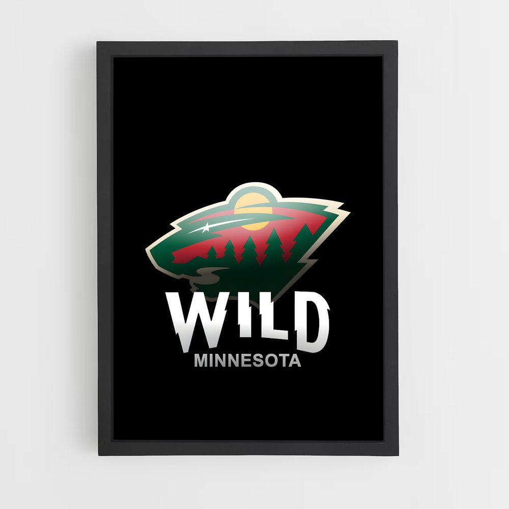 ap-minnesota wild-4 cadre Noir