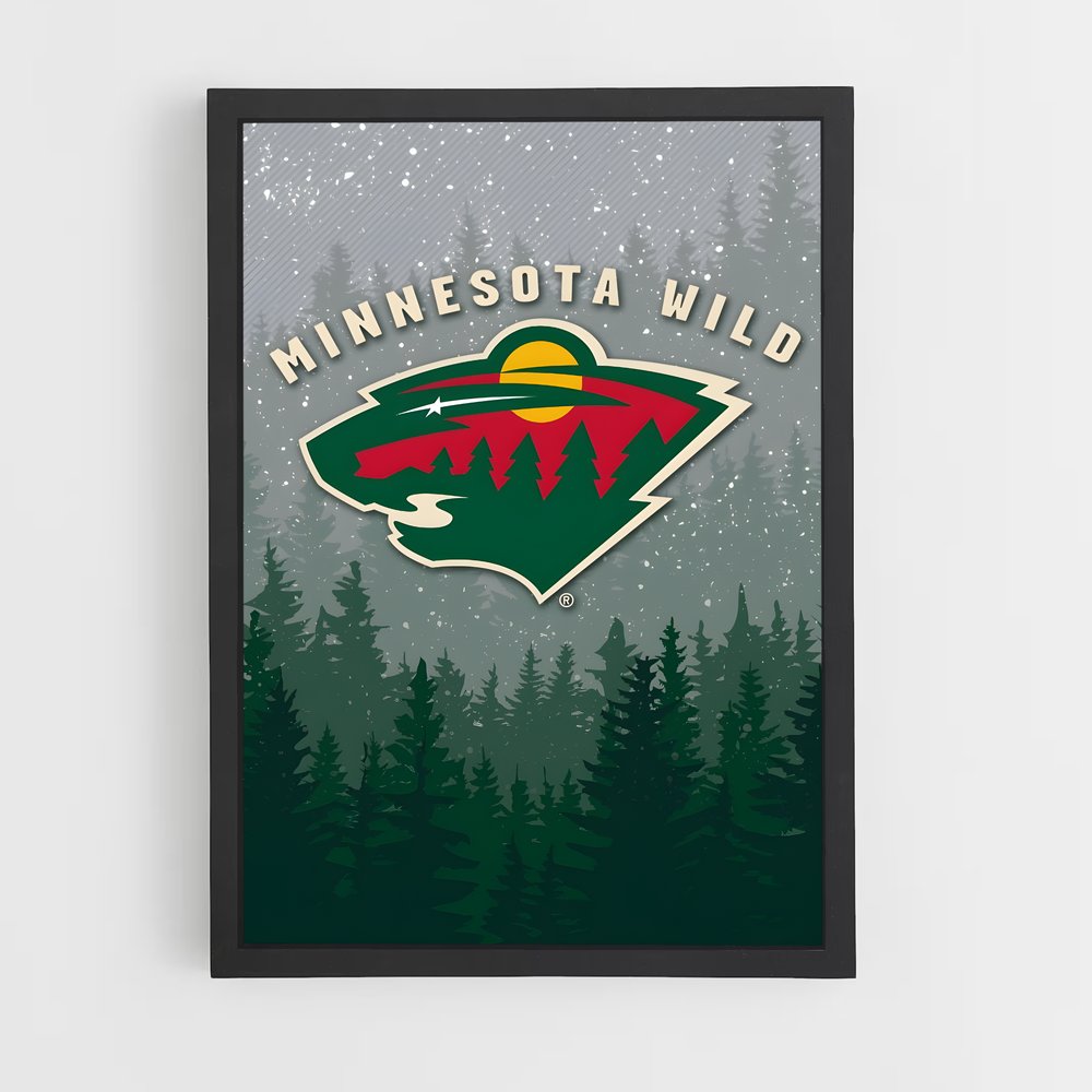 ap-minnesota wild-8 cadre Noir