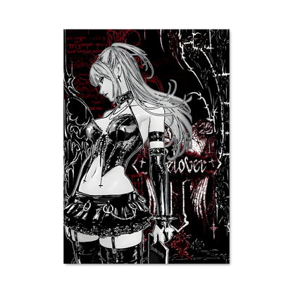 Poster Misa en Noir et Blanc