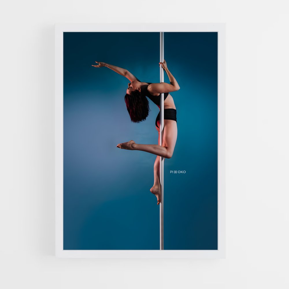 ap-miss pole dance world-4 cadre Blanc