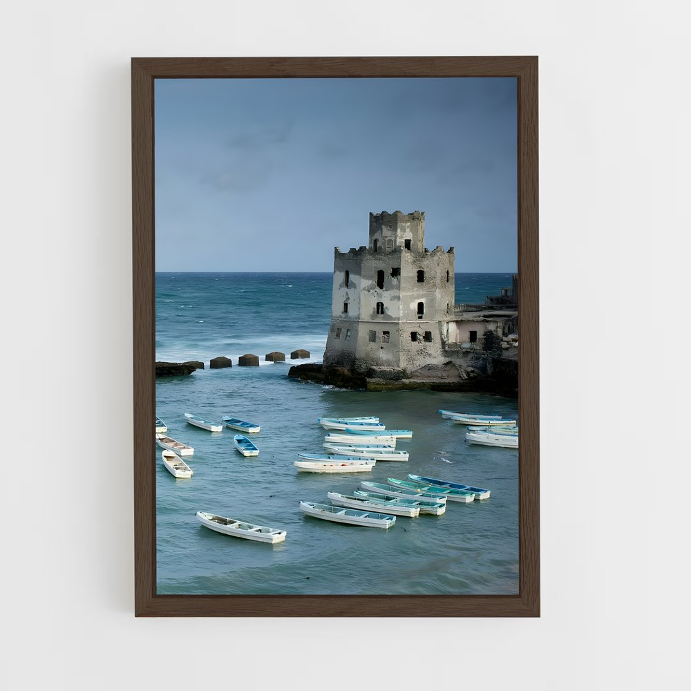 ap-mogadishu-5 cadre Bois foncé