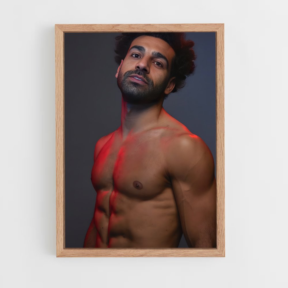 ap-mohamed salah-6 cadre Bois clair