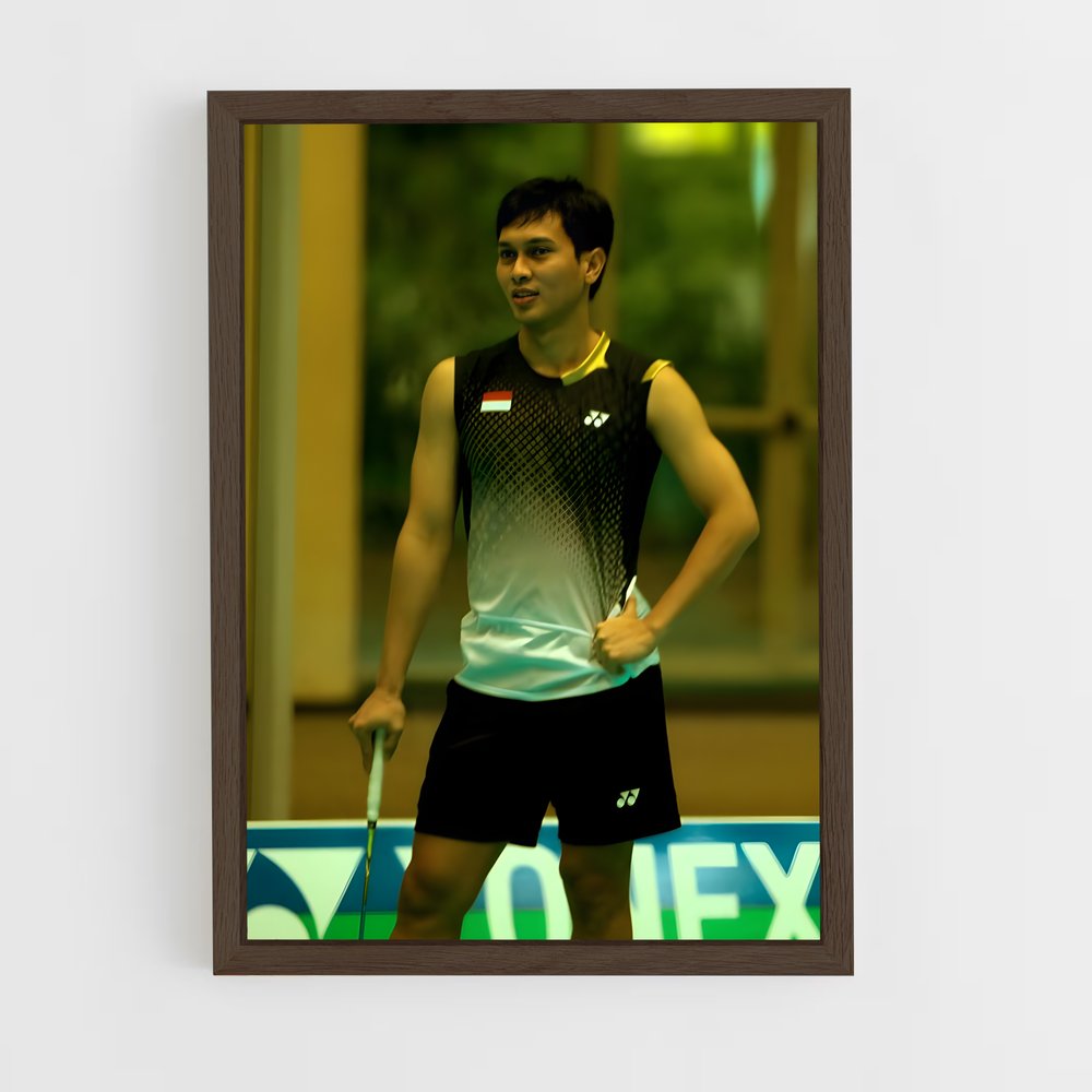 ap-mohammad ahsan-4 cadre Bois foncé