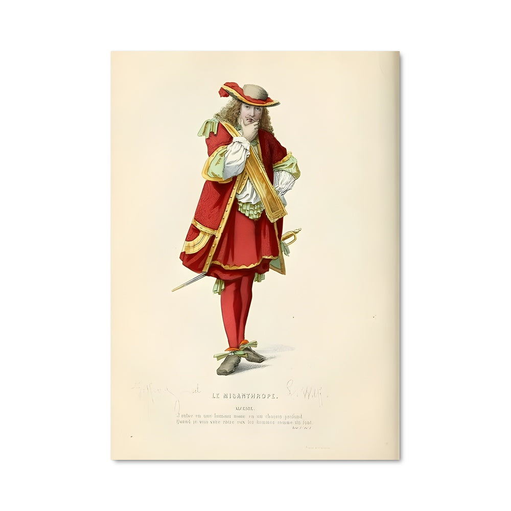 Poster Le Dandy Épée