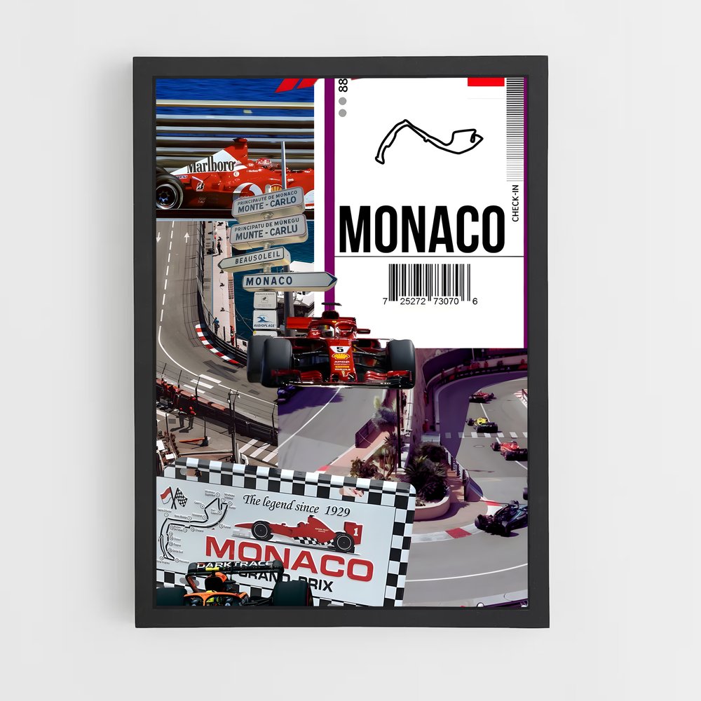 ap-monaco grand prix-7 cadre Noir