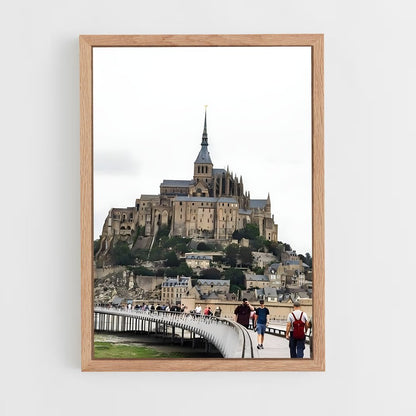 ap-mont saint michel-2 cadre Bois clair