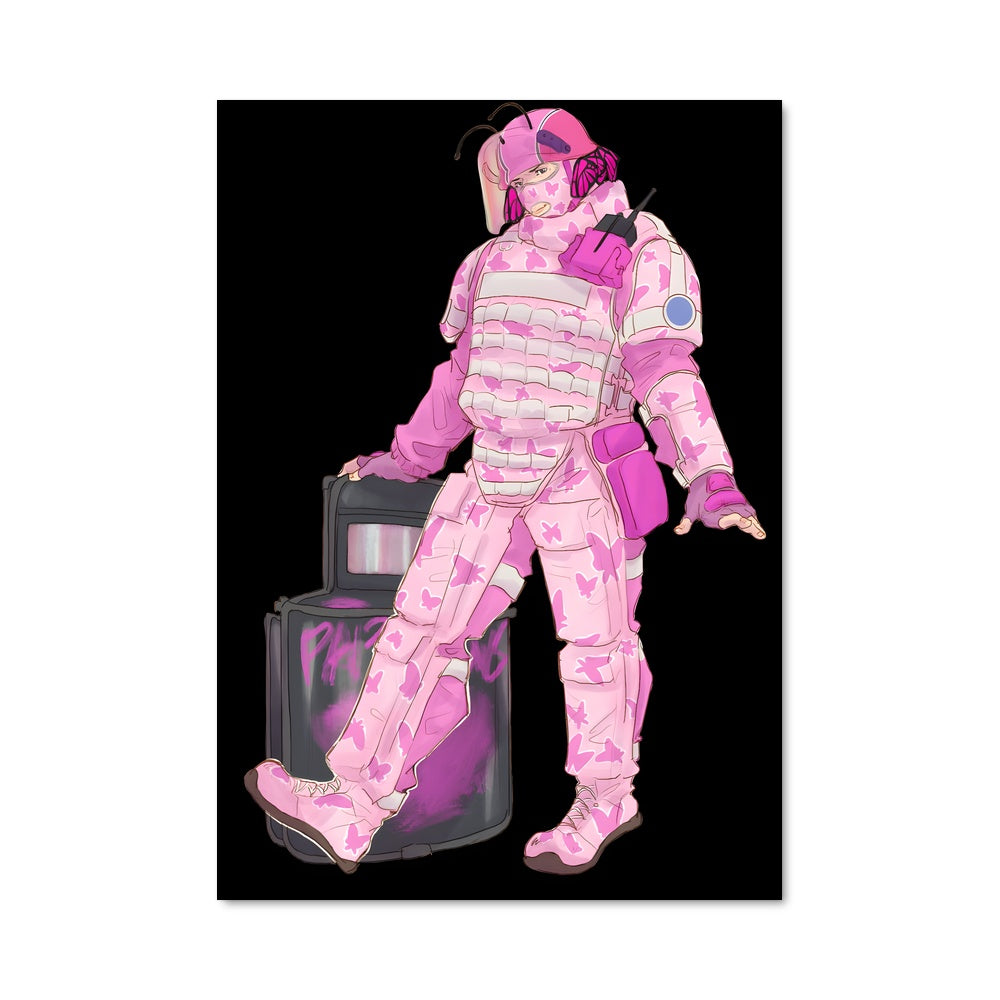 Poster Opération Valise Rose