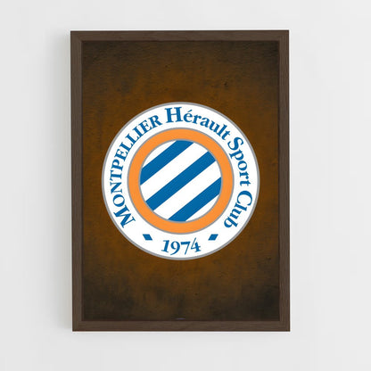 ap-montpellier hsc-3 cadre Bois foncé