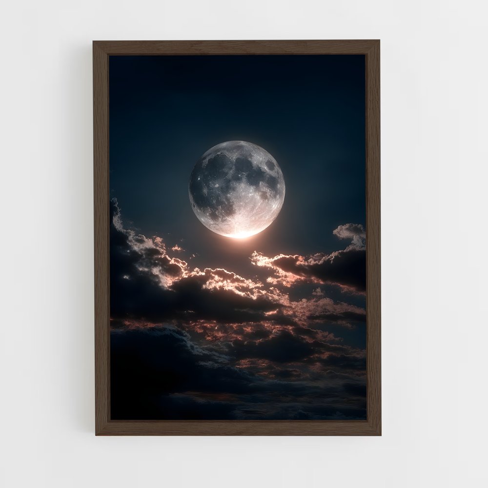 ap-moon-1 cadre Bois foncé