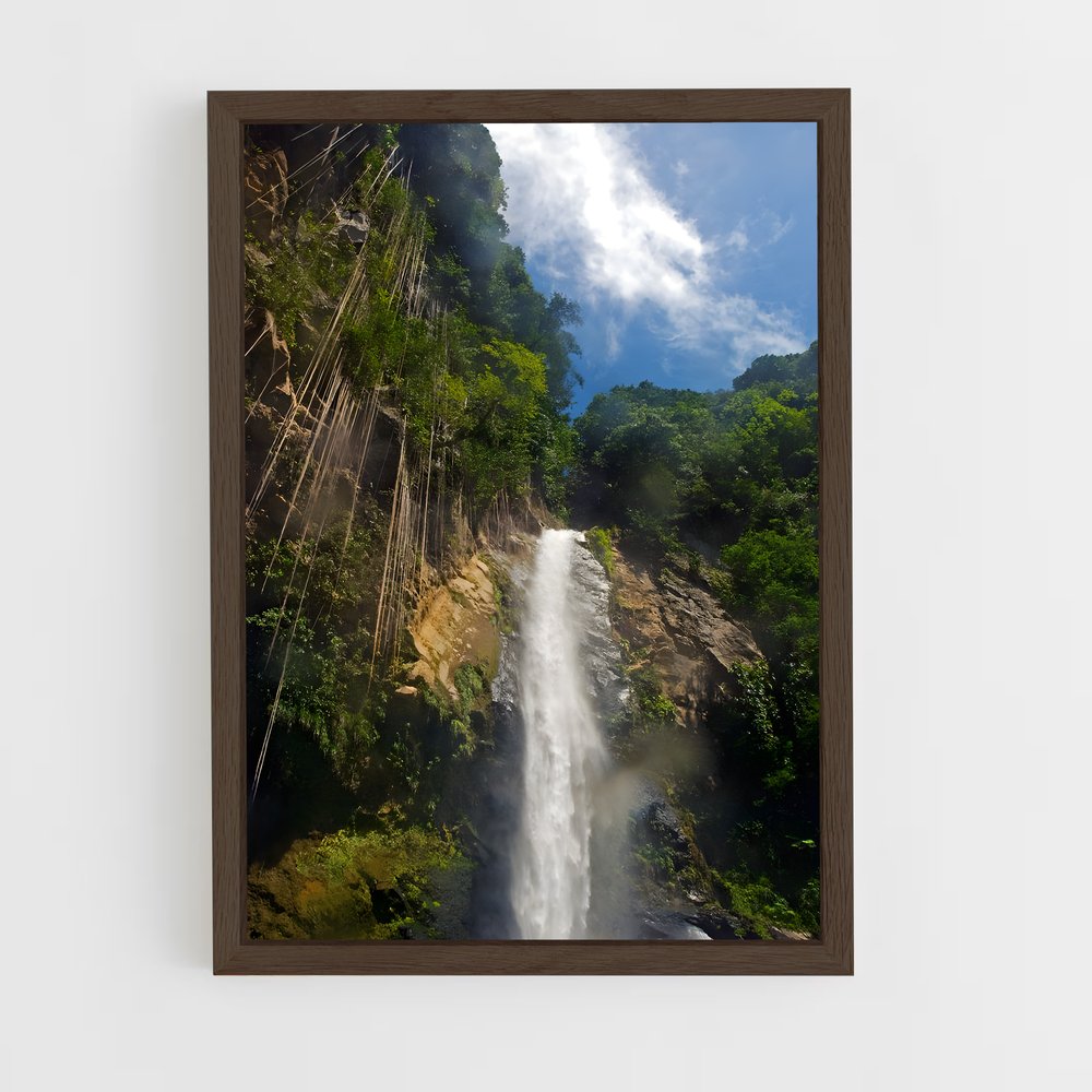 ap-morne trois pitons-1 cadre Bois foncé