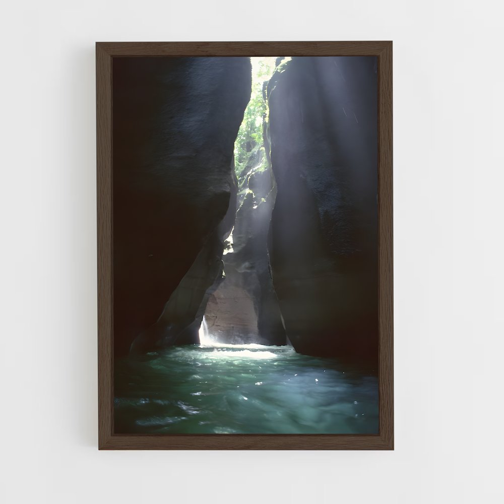 ap-morne trois pitons-3 cadre Bois foncé