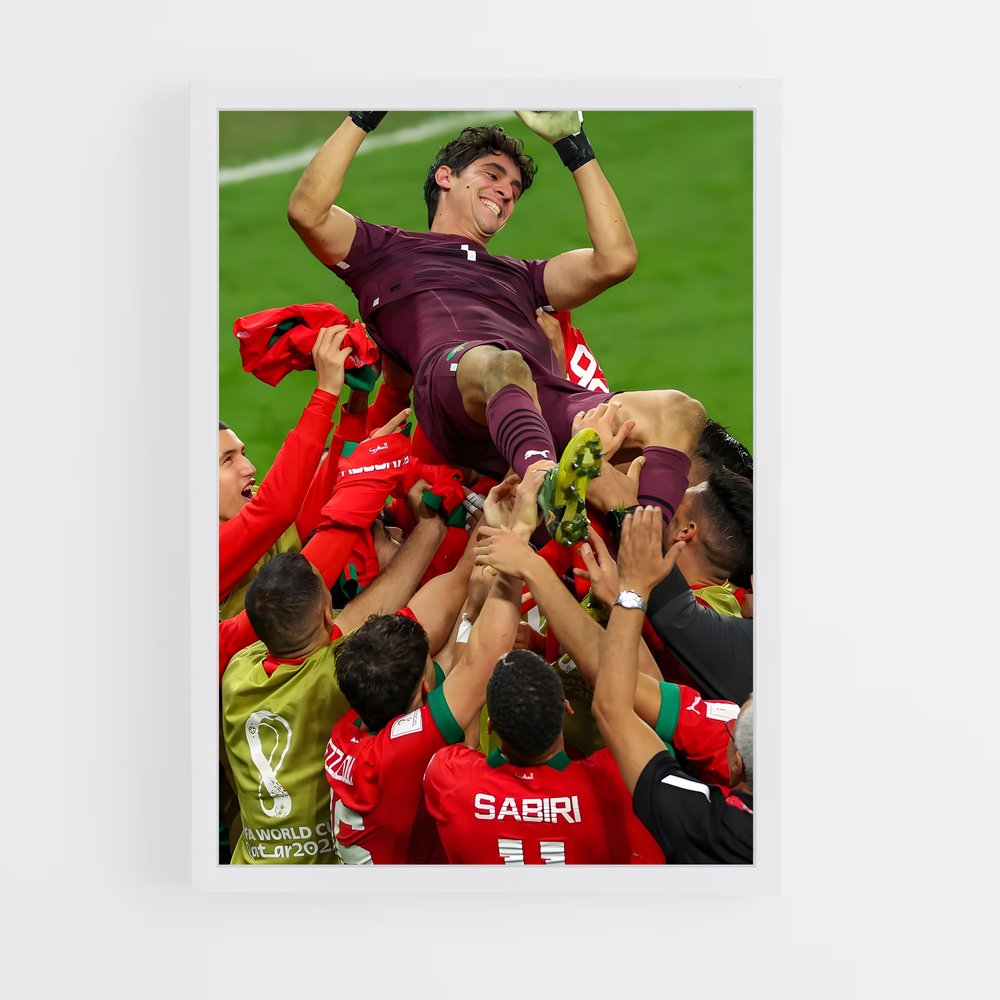 ap-morocco national football team-1 cadre Blanc