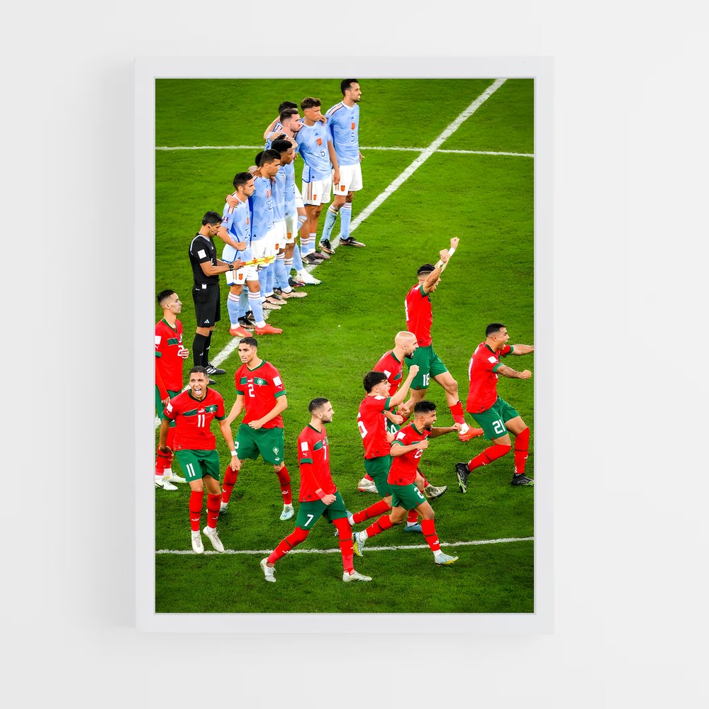 ap-morocco national football team-2 cadre Blanc