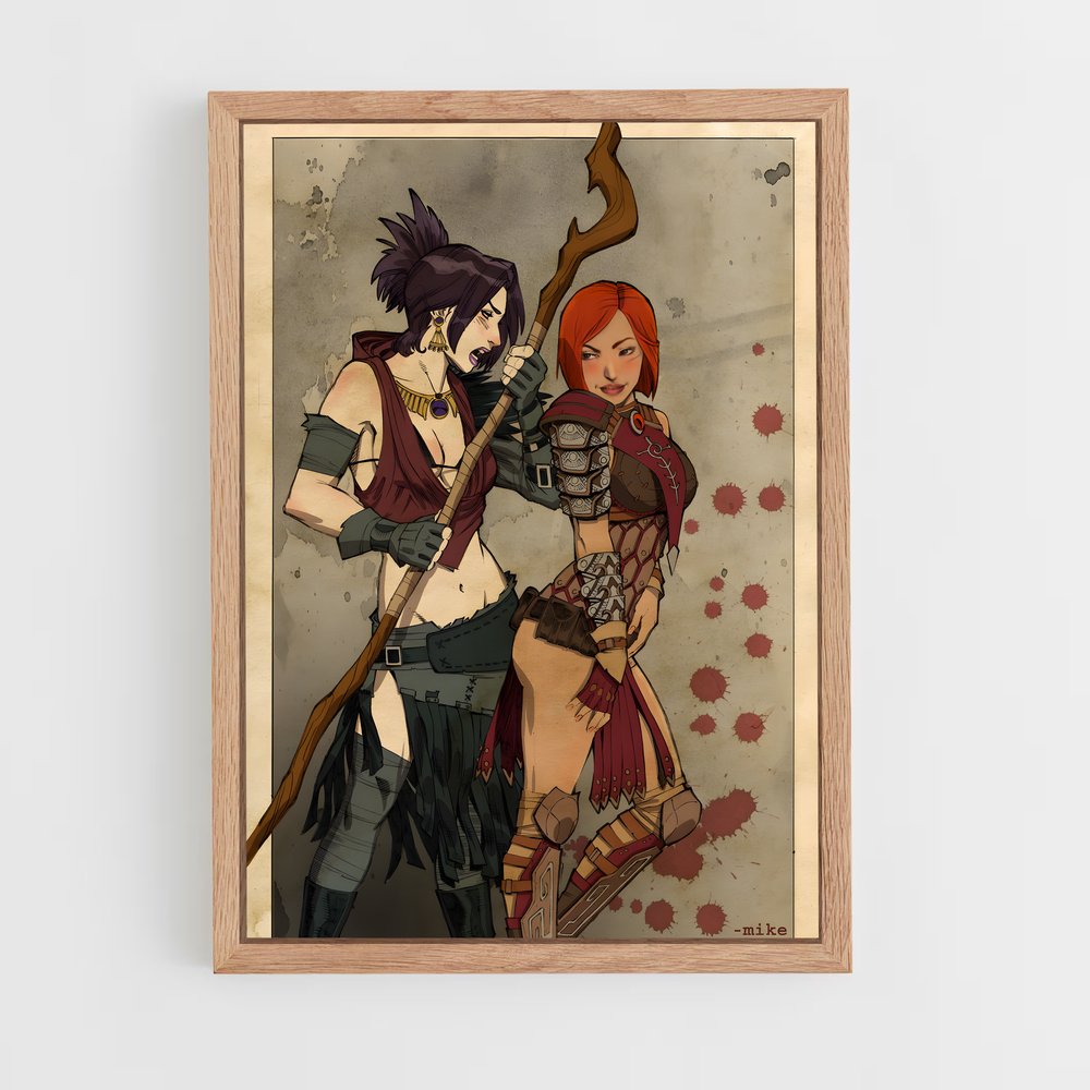 ap-morrigan dragon age-3 cadre Bois clair