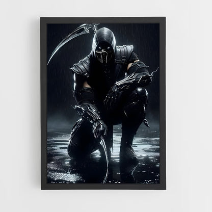 ap-mortal kombat-10 cadre Noir