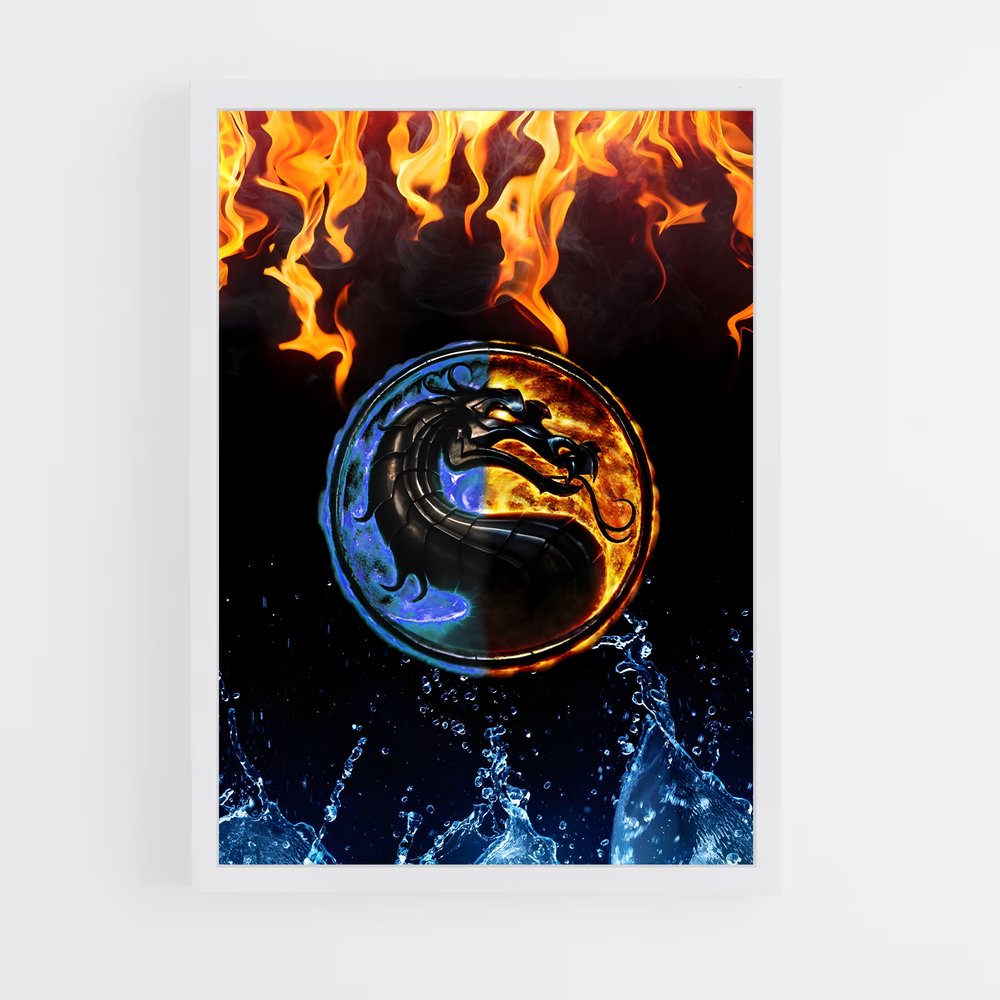ap-mortal kombat-11 cadre Blanc