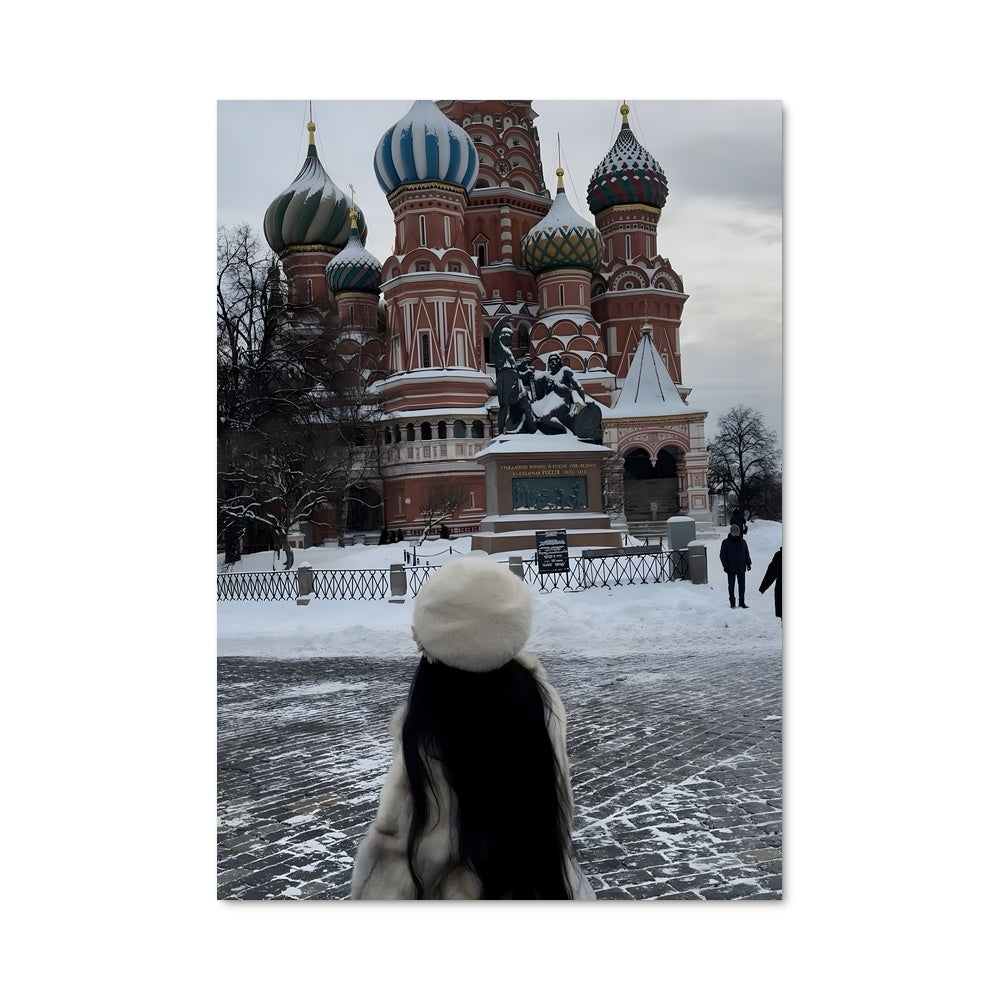 Poster La Dame en Blanc