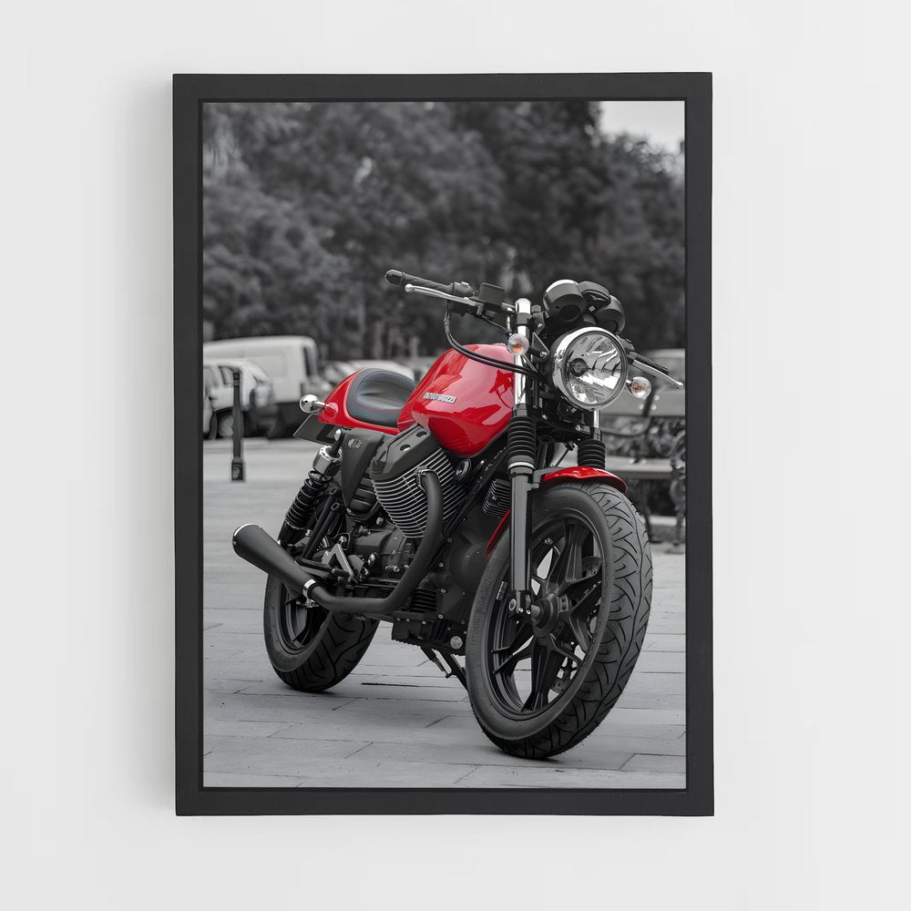 ap-moto guzzi-4 cadre Noir