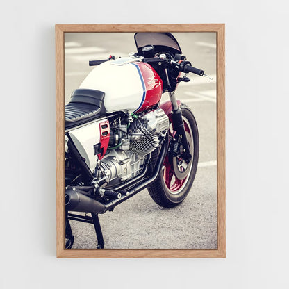ap-moto guzzi-5 cadre Bois clair