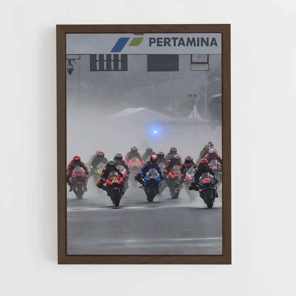 ap-motogp circuits-6 cadre Bois foncé