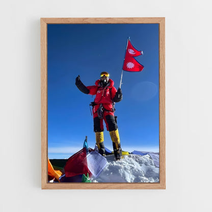 ap-mount everest-8 cadre Bois clair