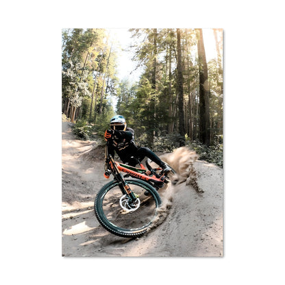 Poster Mountain biking 65011