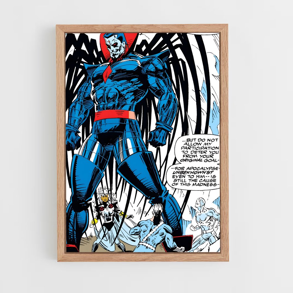 ap-mr sinister-8 cadre Bois clair