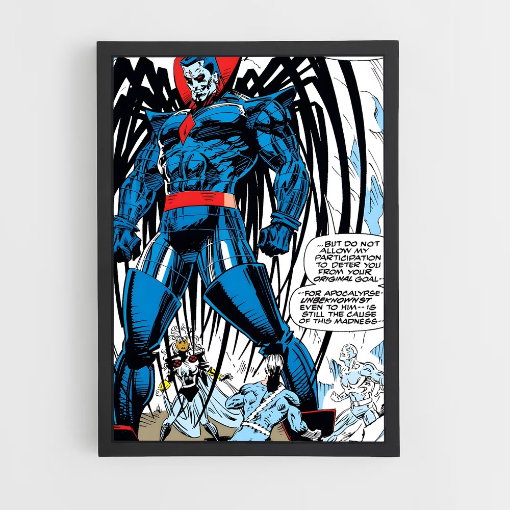 ap-mr sinister-8 cadre Noir