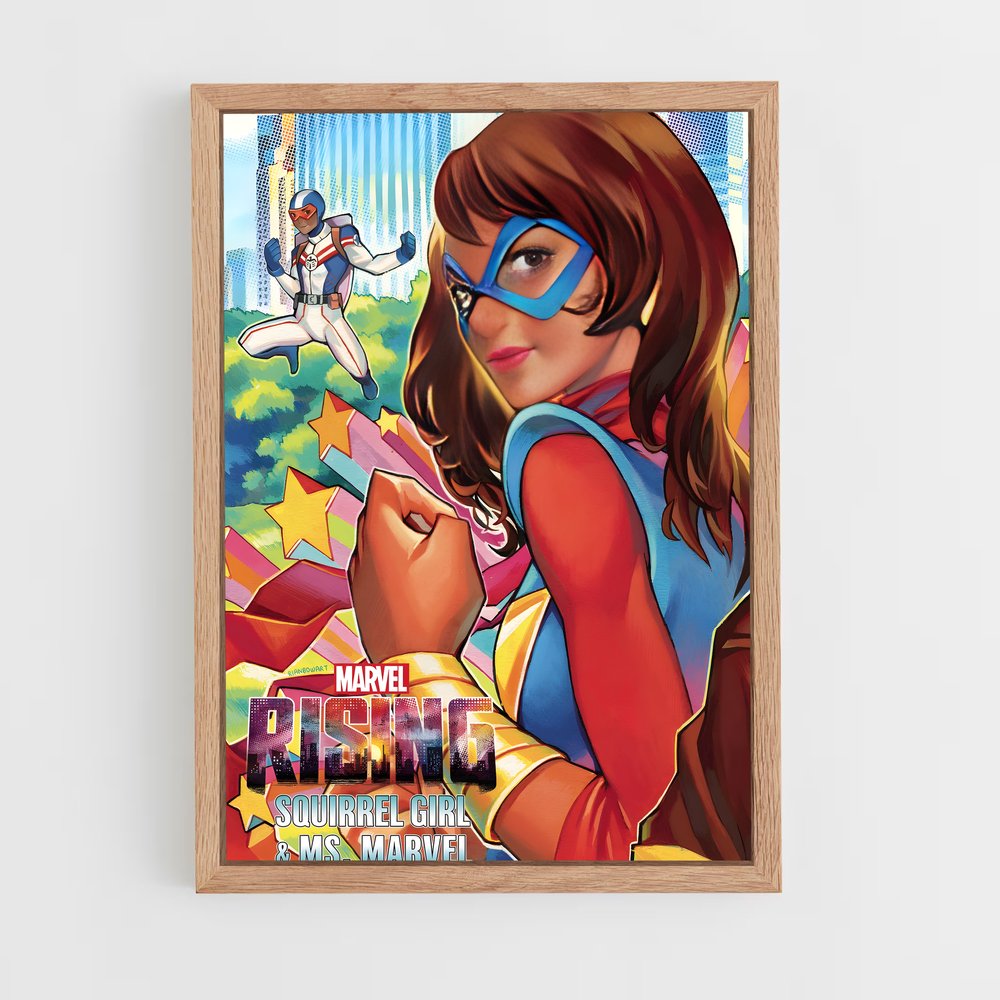 ap-ms marvel-12 cadre Bois clair