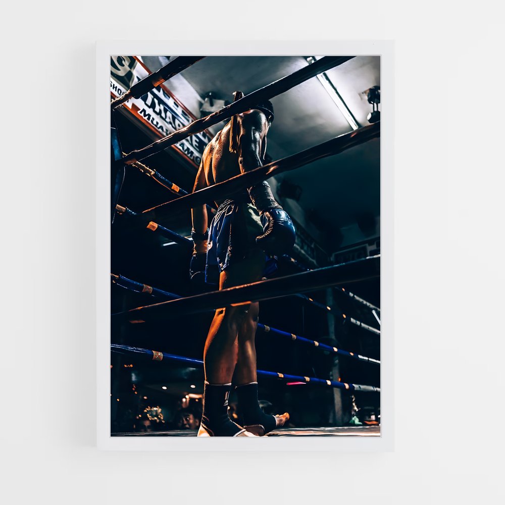 ap-muay thai-1 cadre Blanc