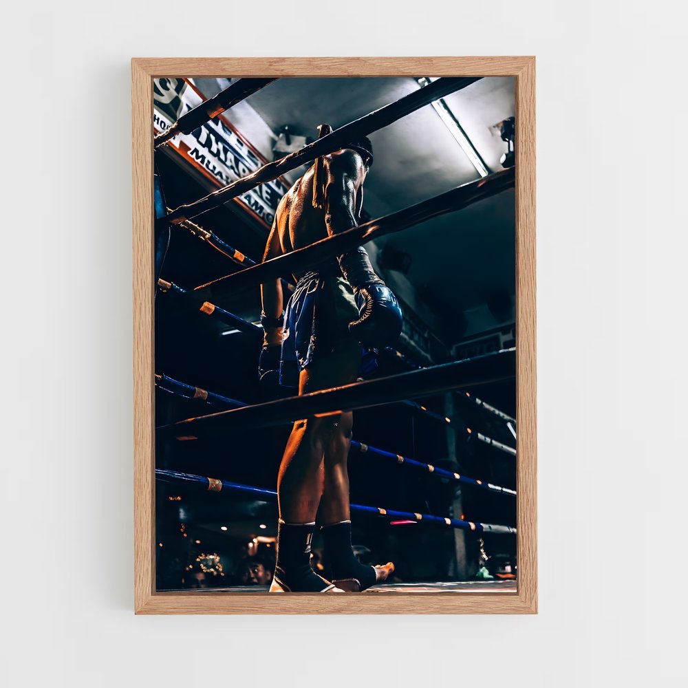 ap-muay thai-1 cadre Bois clair