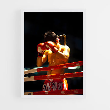 ap-muay thai-2 cadre Blanc