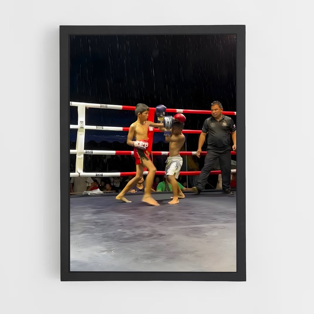 ap-muay thai-3 cadre Noir