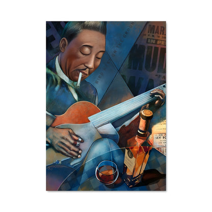 Poster Whiskey Blues