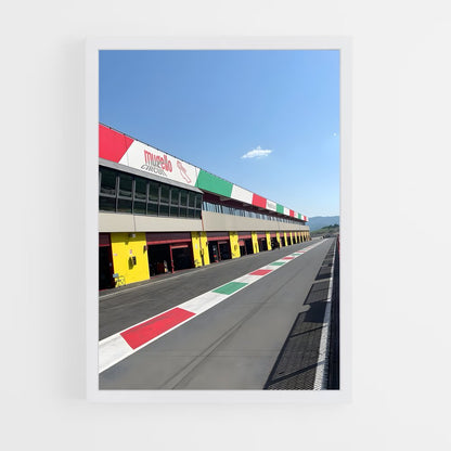 ap-mugello circuit italy-1 cadre Blanc