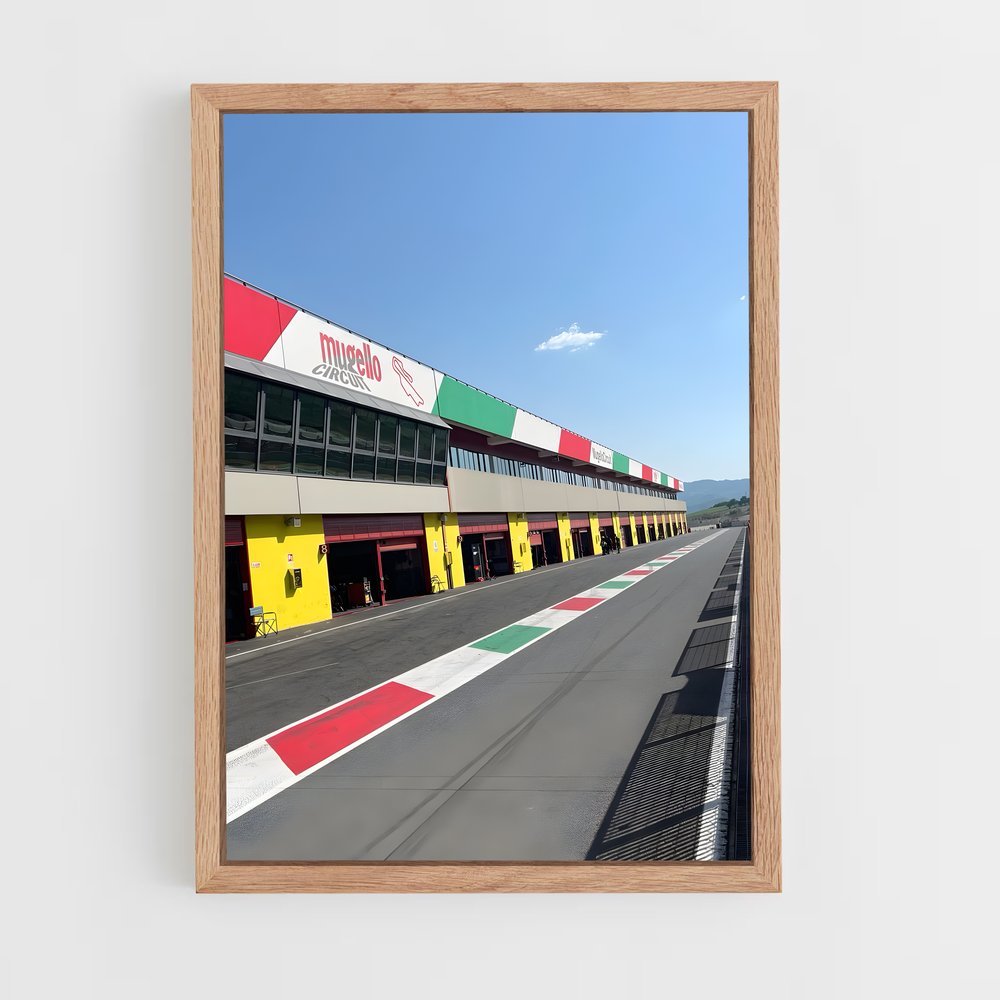 ap-mugello circuit italy-1 cadre Bois clair