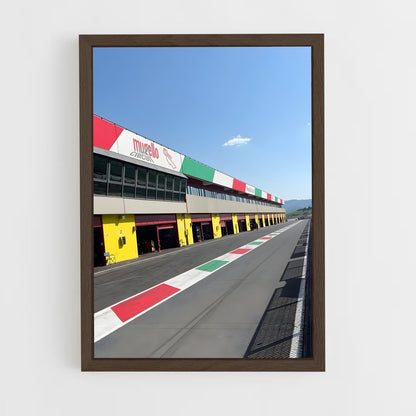 ap-mugello circuit italy-1 cadre Bois foncé