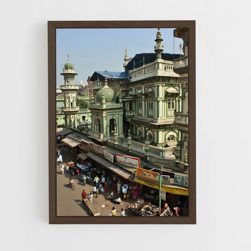 ap-mumbai-8 cadre Bois foncé