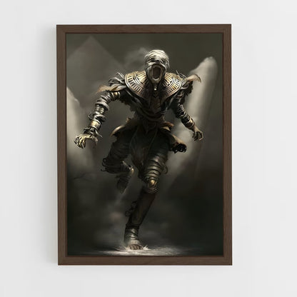ap-mummy-4 cadre Bois foncé