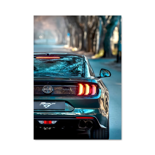Poster Mustang Power
