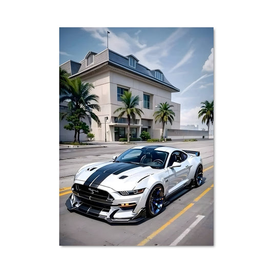 Poster Mustang gt500 77408