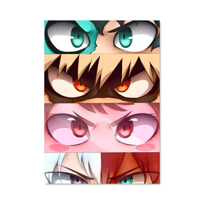 Poster Les Yeux Émeraude
