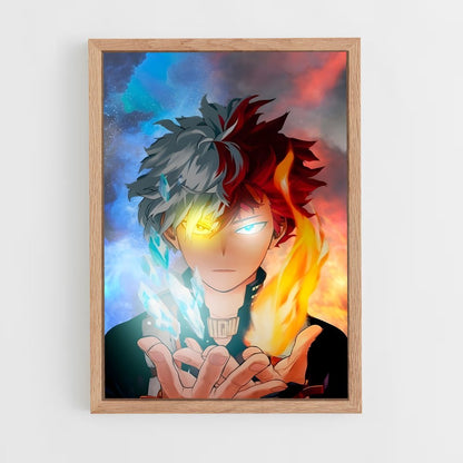 ap-my hero academia-2 cadre Bois clair