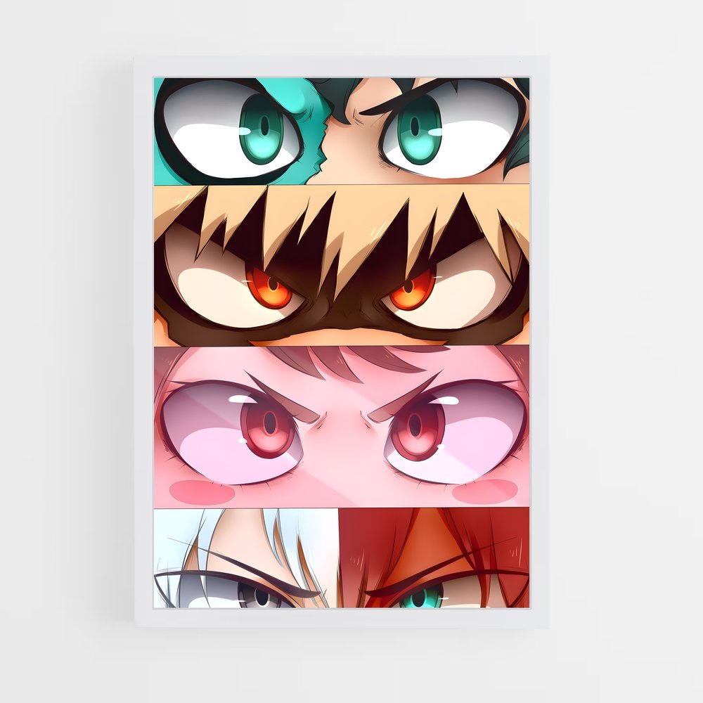 ap-my hero academia-3 cadre Blanc
