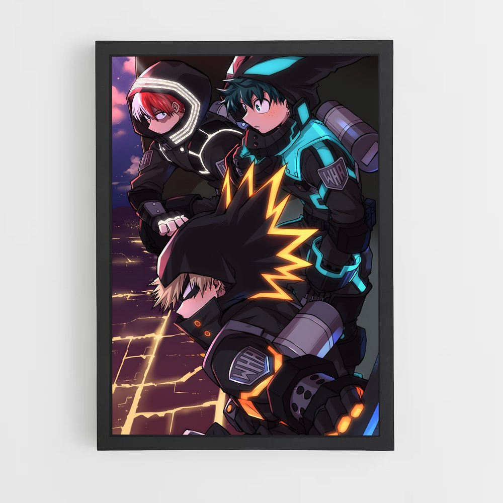 ap-my hero academia-4 cadre Noir