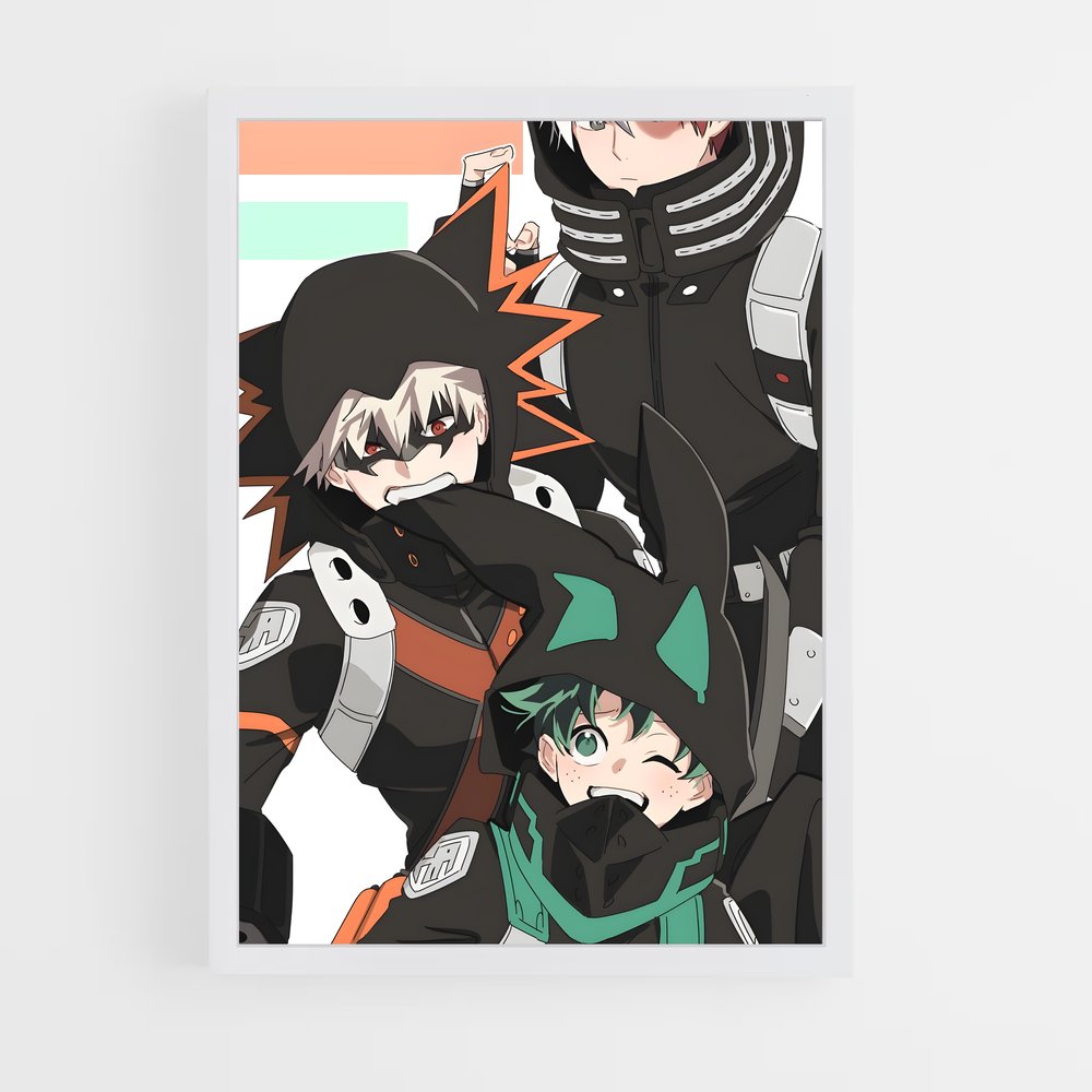 ap-my hero academia-9 cadre Blanc